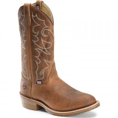 DoubleH Mens 12” Dylan Steel Toe Work Western Boot DH1592