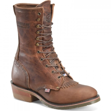 Doubleh Mens 9 Lewis Soft Toe U Packer Work Boot