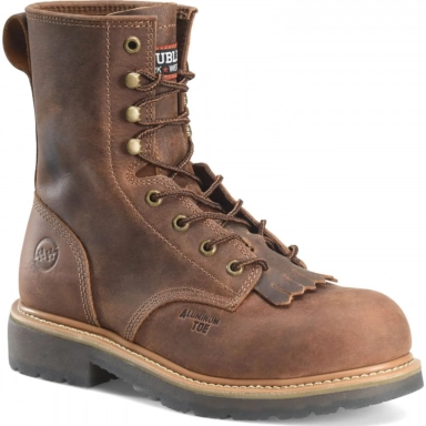 Doubleh Mens 8 Judge Round Alloy Toe Lacer Work Boot