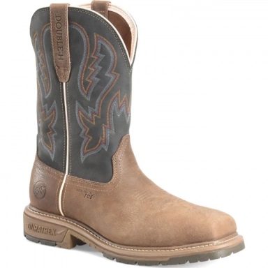 Doubleh Mens 11 Navarro Safety Toe Roper Work Boot