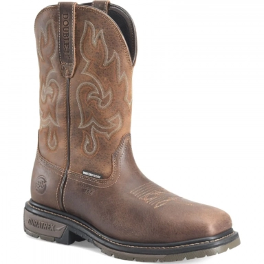 Doubleh Mens 11 Drayton Safety Toe WP Roper Work Boot