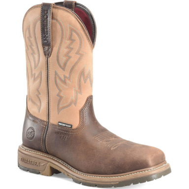 Double H Mens 11" Athens Safety Toe WP Roper Boot DH4165