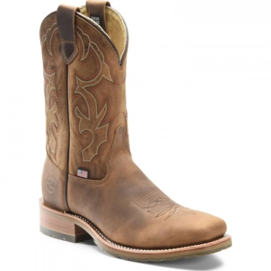 Doubleh Mens 11 Anton Steel Toe Roper Work Boot