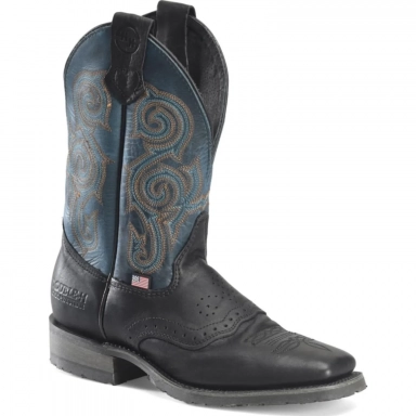Doubleh Mens 11 Nolen Wide Square Toe Roper Work Boot