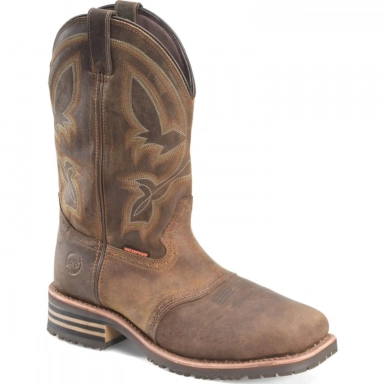 Doubleh Mens 12 Jeyden Waterproof Composite Toe Roper Work Boot