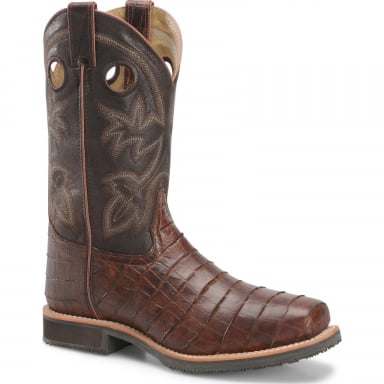 DoubleH Mens 12” Wayne Steel Toe Roper Boot DH5225