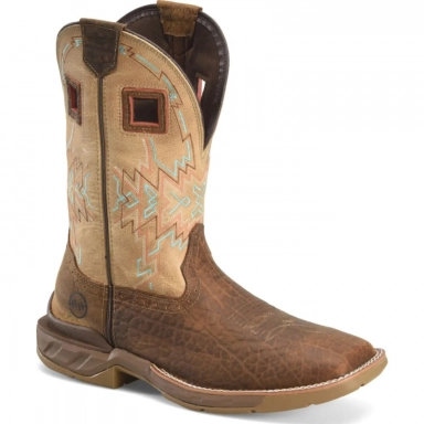 Phantom Rider Mens 11 Clem Wide Square Toe Roper Work Boot