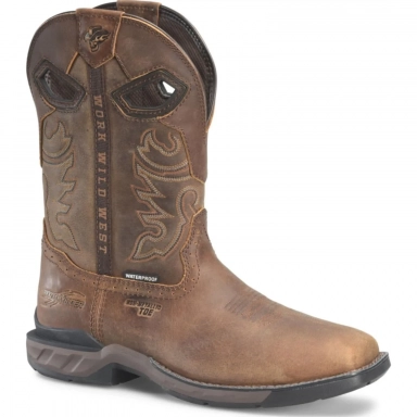 Phantom Rider Mens 11 Wilmore Waterproof Composite Toe Roper Work Boot