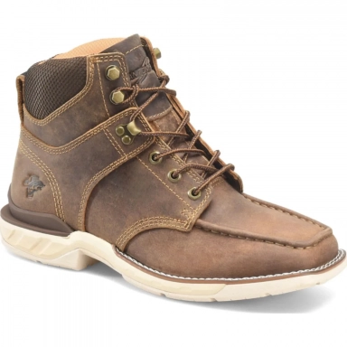 Phantom Rider Mens 6 Brunel Moc Toe Lacer Work Boot
