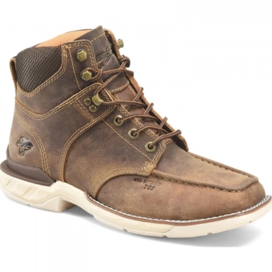 Phantom Rider Mens 6 Brunel Composite Toe Moc Lacer Work Boot