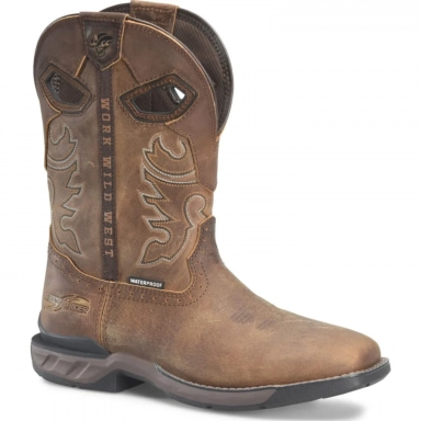 Phantom Rider Mens 11 Wilmore Waterproof Roper Work Boot
