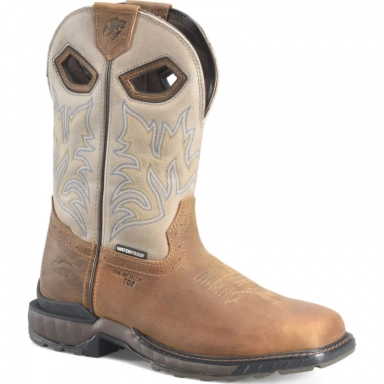 Phantom Rider Mens 11 Oatman Waterproof Composite Toe Lug Roper Work