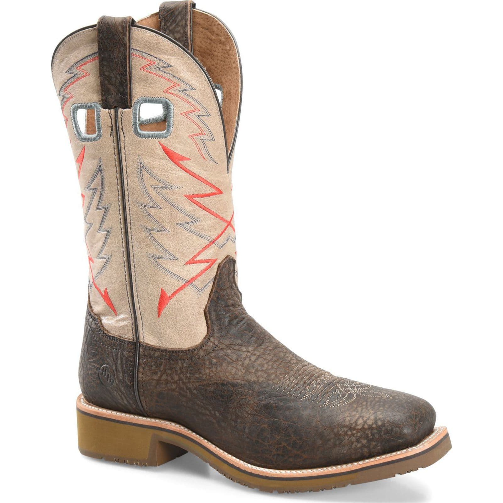 Shop Double H Mens 11" Steel Toe Square Toe Roper DH7010 Save 20