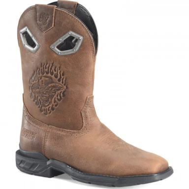 Phantom Rider Mens 11 Roper Work Boot