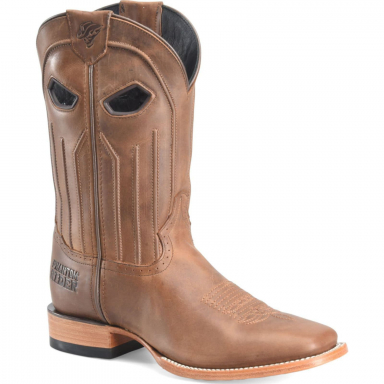Phantom Rider Mens 11 Roper Work Boot in Brown