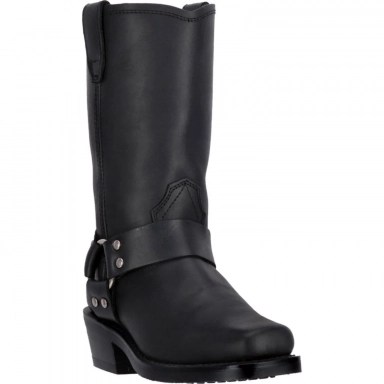 Dingo Womens Molly Leather Harness Black DI07370 Boot