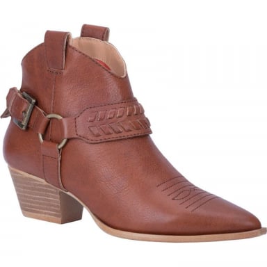 Dingo Womens Keepsake Leather Western Bootie DI111