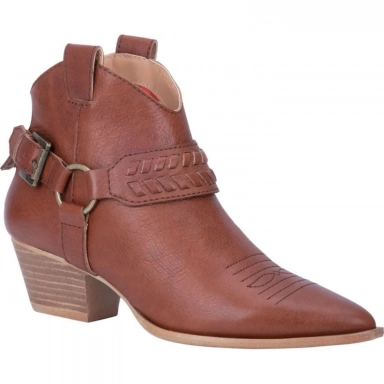 Dingo Womens Keepsake Leather Western Bootie