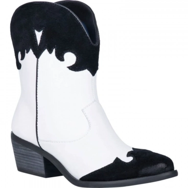Dingo Womens Go For It Leather Western Bootie