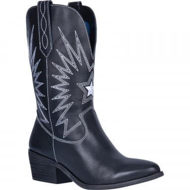 Dingo Womens Rockstar Leather Cowgirl Boot DI123