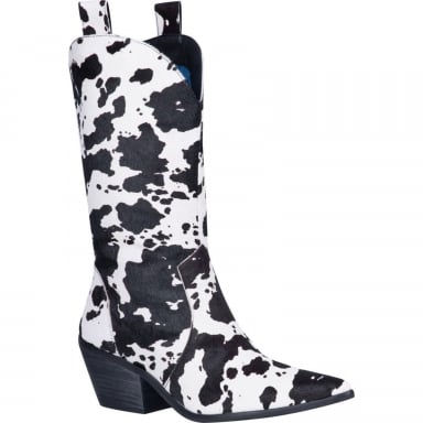 Dingo Womens Live A Little Leather Cowgirl Boot DI127