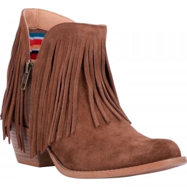 Dingo Womens Jerico Leather Western Bootie DI133