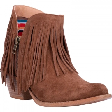 Dingo Womens Jerico Leather Western Bootie