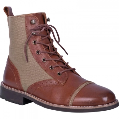 Dingo Mens Andy Leather Casual Shoe