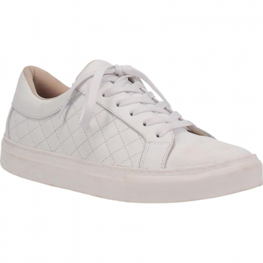 Dingo Womens Valley Leather Shoe White DI799