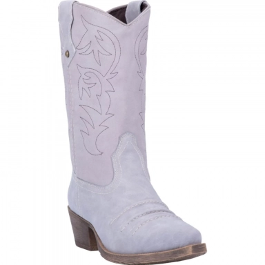 Dingo Womens Prairie Rose Cowgirl Boot Grey