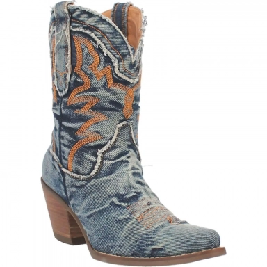 Dingo Womens YAll Need Dolly Denim Blue DI950 Boot