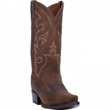 Dan Post Mens Renegade S Leather Bay Apache Cowboy Boot