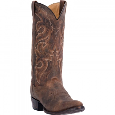 Dan Post Mens Renegade Leather Bay Apache Cowboy Boot