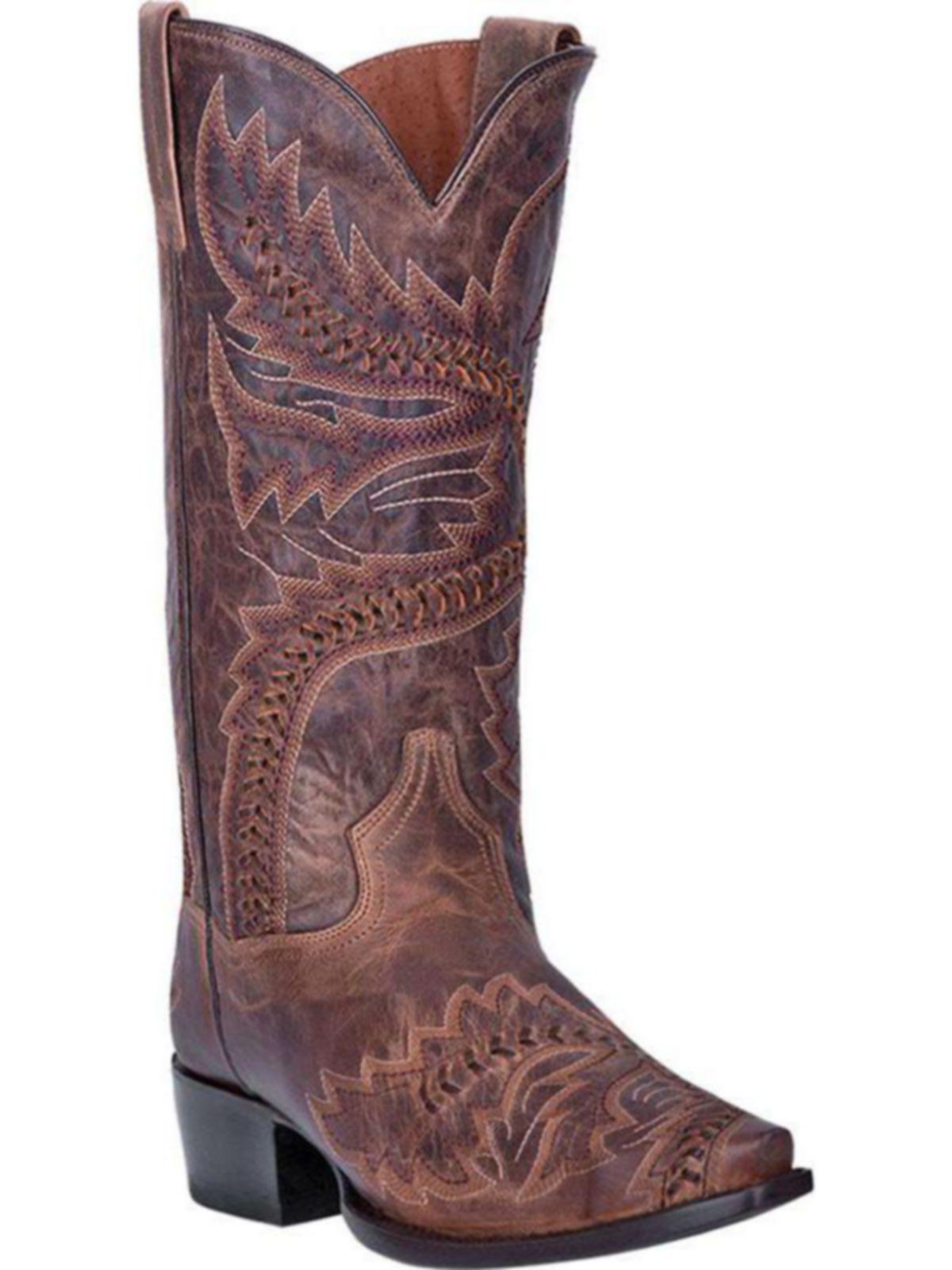 Shop Dan Post Mens Tuff Leather Boot Sand Cowboy Boot DP2575 | Save Now ...