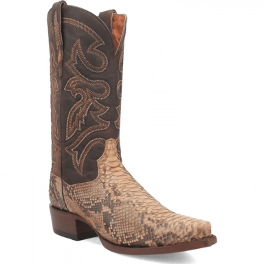 Dan Post Mens Sturgis Python Sand Boot