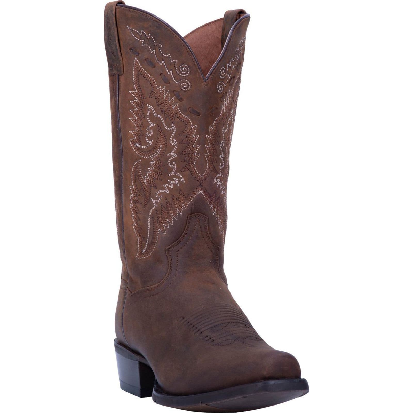 Shop Dan Post Mens Canyon Run Leather Boot Bay Apache Cowboy Boot