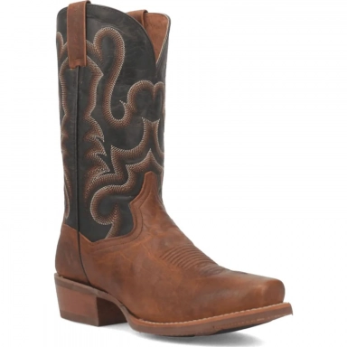 Dan Post Mens Richland Leather Saddle Boot