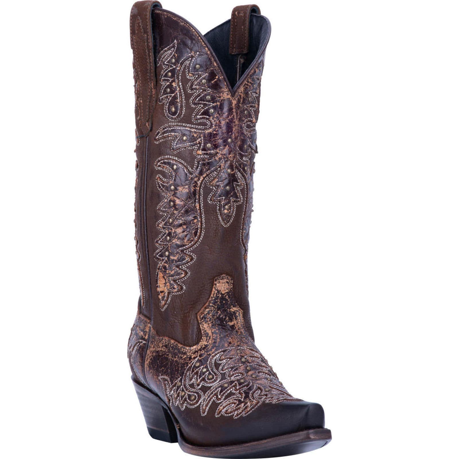 dan post chocolate python boots