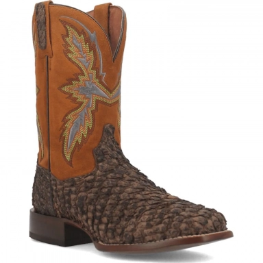 Dan Post Mens Dorsal Sea Bass Tobacco Boot