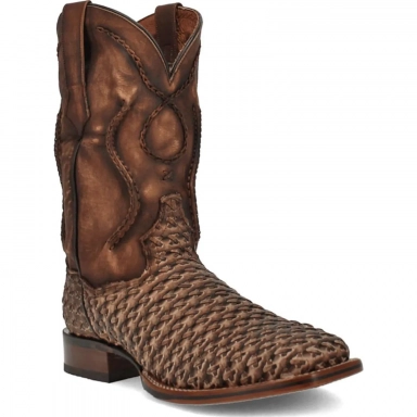 Dan Post Mens Stanley Leather Tan Boot