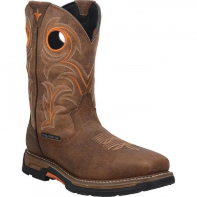 Dan Post Mens Storms Eye Waterproof Brown Western Boot