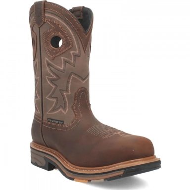 Dan Post Mens Kirk Waterproof Tan/Brown Boot