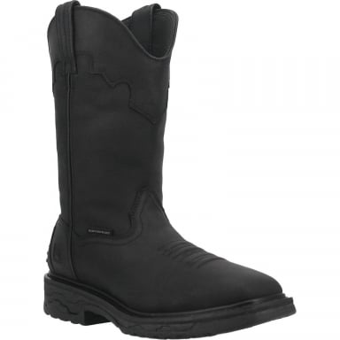 Dan Post Mens Blayde Waterproof Steel Toe Leather Boot Black DP69450