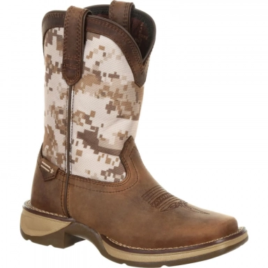 Durango Kids Lil Rebel By Camo Western Boot