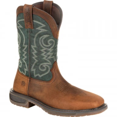 Durango Mens Brown 11" Cowboy Boot DDB0192