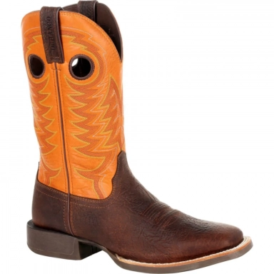 Durango Mens Rebel Pro Orange Western Boot