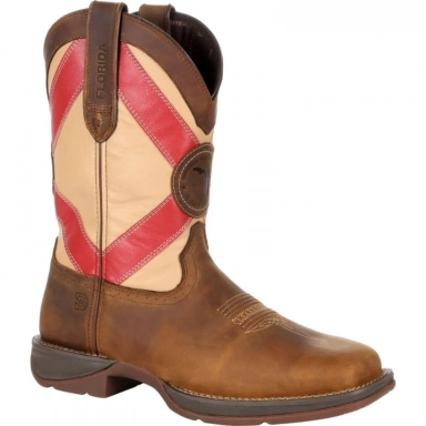 Durango Mens Rebel by Florida State Flag Western Boot