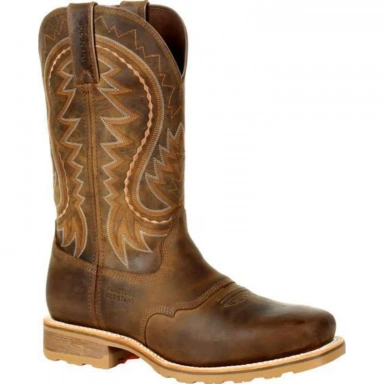 Durango Mens Maverick Pro Steel Toe Waterproof Western Work Boot