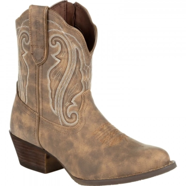 Durango Womens Crush by Distressed Shortie Western Boot