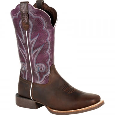 Durango Lady Rebel Pro Womens Ventilated Plum Western Boot DRD0377